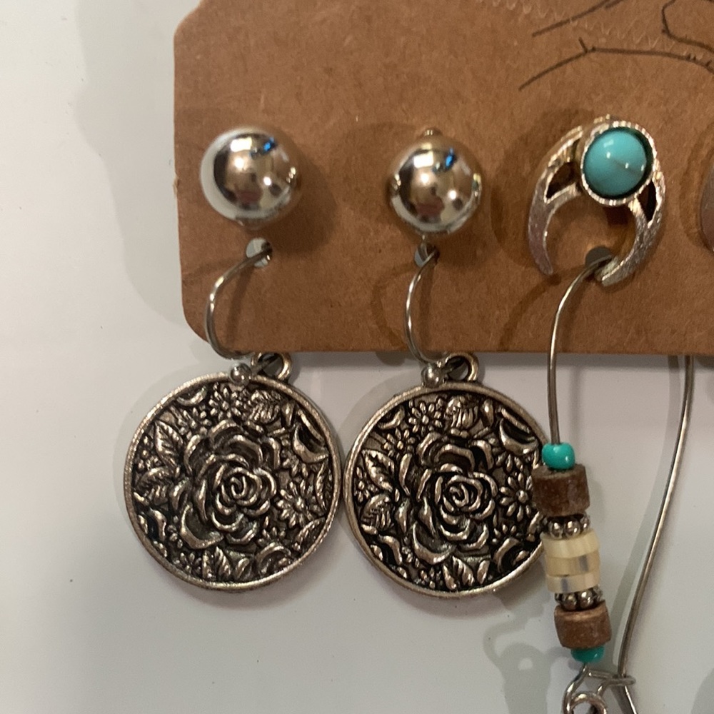 Earring set silver - Picture 2 of 5